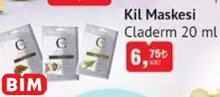 CLADERM KİL MASKESİ CLADERM KİL MASKESİ